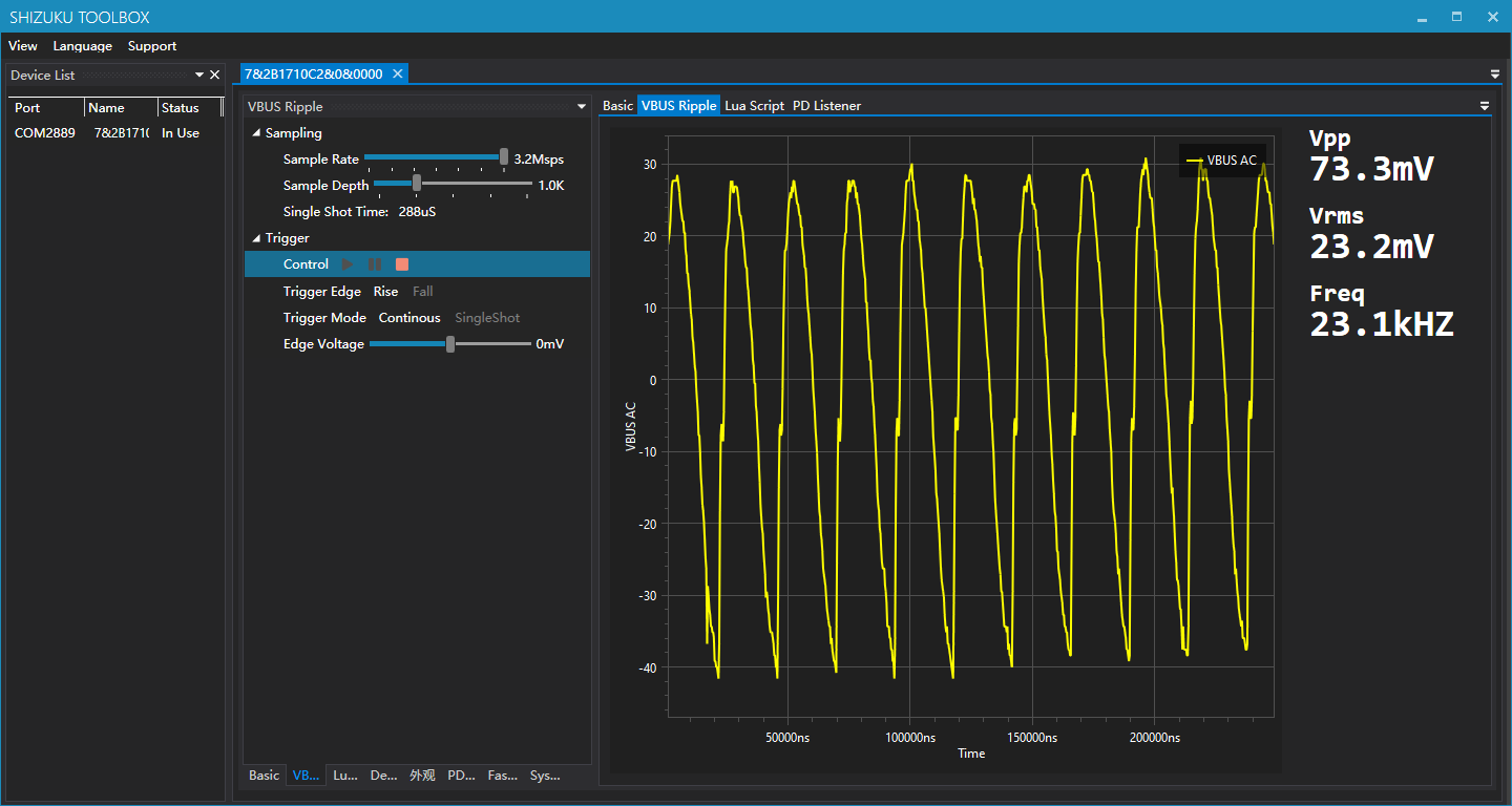 VBUS Ripple